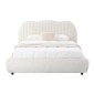 ΚΡΕΒΑΤΙ ΔΙΠΛΟ ΜΕ ΑΠΟΘ.ΧΩΡΟ KALLY HM729.03 ΜΠΕΖ FAUX FUR ΥΦΑΣΜΑ--ΣΤΡΩΜΑ 160x200εκ