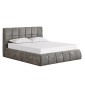 ΚΡΕΒΑΤΙ ΔΙΠΛΟ EDDY HM731.01 ΓΚΡΙ ΜΠΟΥΚΛΕ & ΑΠΟΘΗΚΕΥΤΙΚΟΣ ΧΩΡΟΣ ΓΙΑ ΣΤΡΩΜΑ 160x200εκ