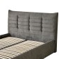ΚΡΕΒΑΤΙ ΔΙΠΛΟ SANDRA HM732.01 ΓΚΡΙ ΥΦΑΣΜΑ & ΑΠΟΘΗΚΕΥΤΙΚΟΣ ΧΩΡΟΣ ΓΙΑ ΣΤΡΩΜΑ 160x200εκ