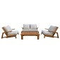 ΣΕΤ ΣΑΛΟΝΙ LOUNGE 4ΤΜΧ MIREX HM6521 ΞΥΛΟ ΑΚΑΚΙΑΣ--ΠΟΛΥΕΣΤΕΡΙΚΑ ΜΑΞΙΛΑΡΙΑ ΕΚΡΟΥ