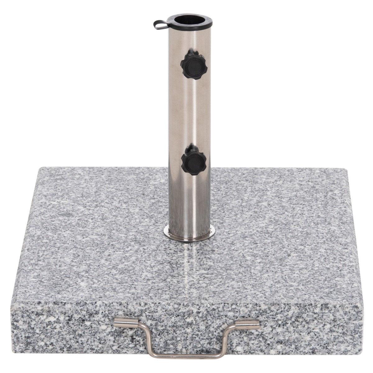 ΒΑΣΗ ΟΜΠΡΕΛΑΣ ΓΡΑΝΙΤΗ 40KG ΜΕ ΧΕΡΟΥΛΙ & ΡΟΔΕΣ HM6564--ΣΩΛΗΝΑΣ ΔΙΑΜΕΤΡΟΥ Φ48