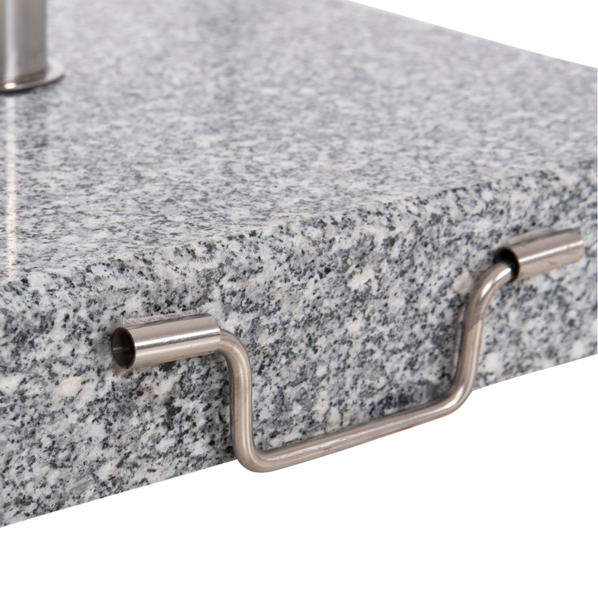 ΒΑΣΗ ΟΜΠΡΕΛΑΣ ΓΡΑΝΙΤΗ 40KG ΜΕ ΧΕΡΟΥΛΙ & ΡΟΔΕΣ HM6564--ΣΩΛΗΝΑΣ ΔΙΑΜΕΤΡΟΥ Φ48