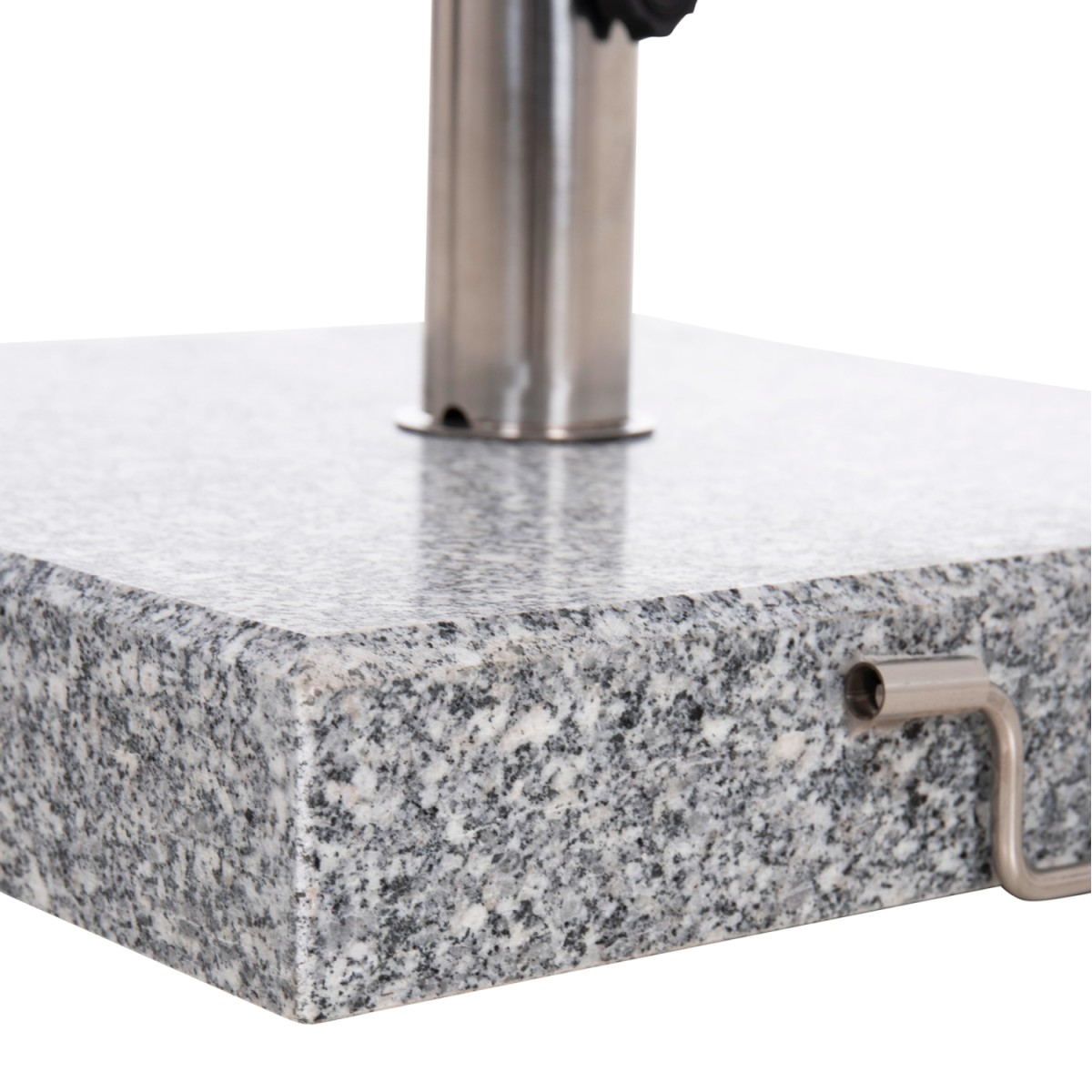 ΒΑΣΗ ΟΜΠΡΕΛΑΣ ΓΡΑΝΙΤΗ 40KG ΜΕ ΧΕΡΟΥΛΙ & ΡΟΔΕΣ HM6564--ΣΩΛΗΝΑΣ ΔΙΑΜΕΤΡΟΥ Φ48