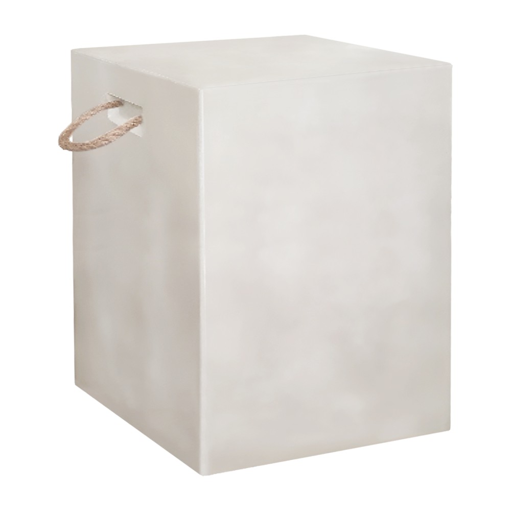 ΣΚΑΜΠΟ ΤΕΤΡΑΓΩΝΟ FIBER CEMENT ΜΕ ΧΕΡΟΥΛΙΑ ZAK HM6581.02 ΣΕ ΜΠΕΖ 36x36x45,5Υεκ