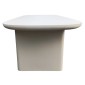 ΤΡΑΠΕΖΙ ΤΡΑΠΕΖΑΡΙΑΣ AZAMI HM6600.02 ΜΠΕΖ FIBER CEMENT 240x100x75Υεκ.