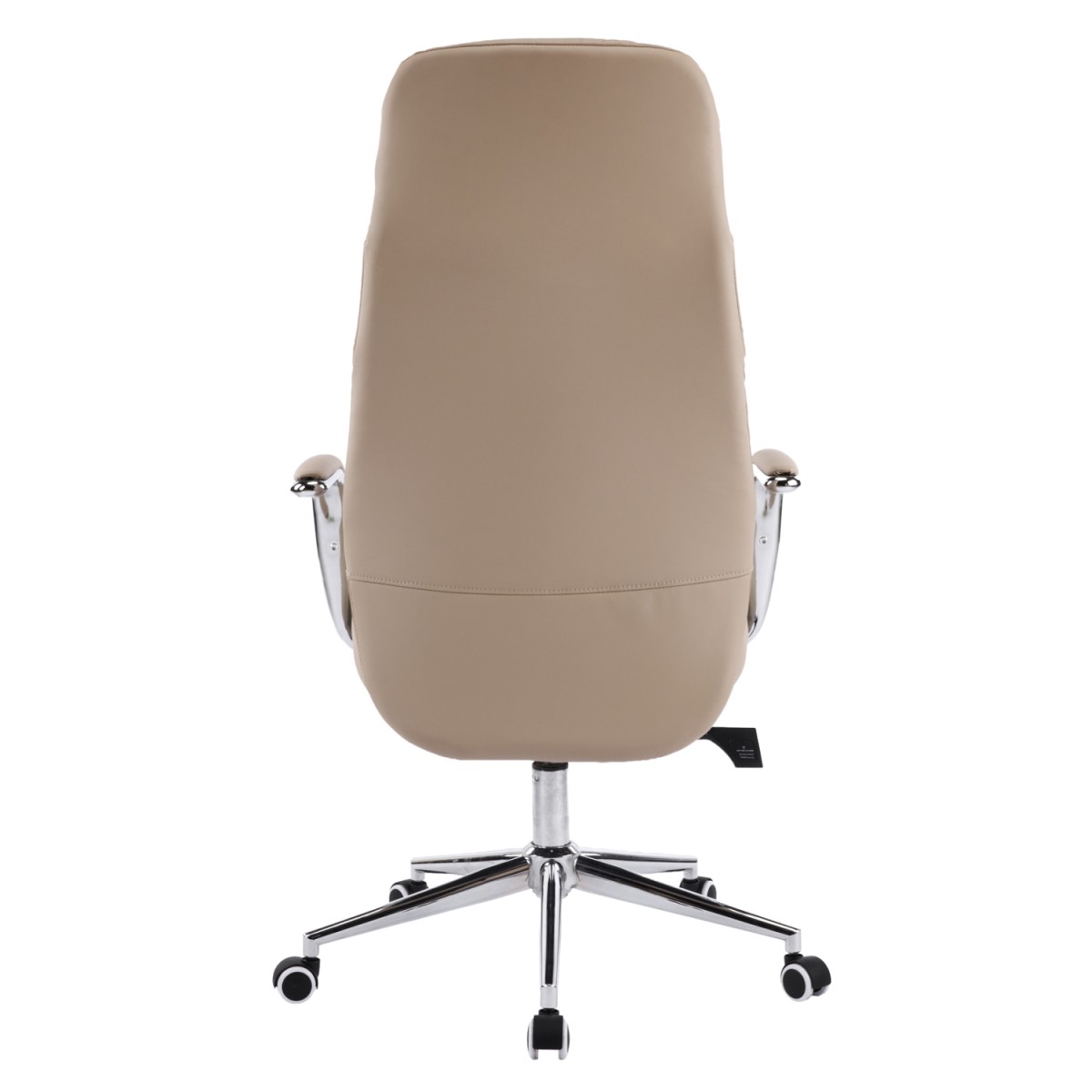 ΚΑΡΕΚΛΑ ΓΡΑΦΕΙΟΥ TEETER HM18355.02 ΜΠΕΖ PU ΔΕΡΜΑ--ΒΑΣΗ ΧΡΩΜΙΟΥ 67x66x121Υεκ