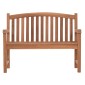 ΠΑΓΚΑΚΙ ΚΗΠΟΥ 2ΘΕΣΙΟ ELENA HM6651 ΞΥΛΟ TEAK--ΦΥΣΙΚΟ 120x60x95Υεκ.