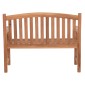 ΠΑΓΚΑΚΙ ΚΗΠΟΥ 2ΘΕΣΙΟ ELENA HM6651 ΞΥΛΟ TEAK--ΦΥΣΙΚΟ 120x60x95Υεκ.