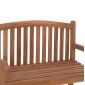 ΠΑΓΚΑΚΙ ΚΗΠΟΥ 2ΘΕΣΙΟ ELENA HM6651 ΞΥΛΟ TEAK--ΦΥΣΙΚΟ 120x60x95Υεκ.