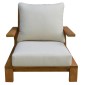 ΠΟΛΥΘΡΟΝΑ LOUNGE MIREX HM6641 ΞΥΛΟ ΑΚΑΚΙΑΣ ΦΥΣΙΚΟ-ΕΚΡΟΥ ΜΑΞΙΛΑΡΙΑ 80x96x62Υεκ