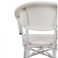 ΠΟΛΥΘΡΟΝΑ ΑΛΟΥΜΙΝΙΟΥ CLAY BAMBOO LOOK ΓΚΡΙ ΠΑΤΙΝΑ ΜΕ TEXTLINE HM5108 57x57x83cm