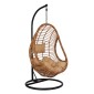 ΚΡΕΜΑΣΤΗ ΠΟΛΥΘΡΟΝΑ ΦΩΛΙΑ CALLIE HM5541.01 ΜΕ WICKER & ΜΑΞΙΛΑΡΙΑ ΜΠΕΖ Φ95Χ195Υ εκ.
