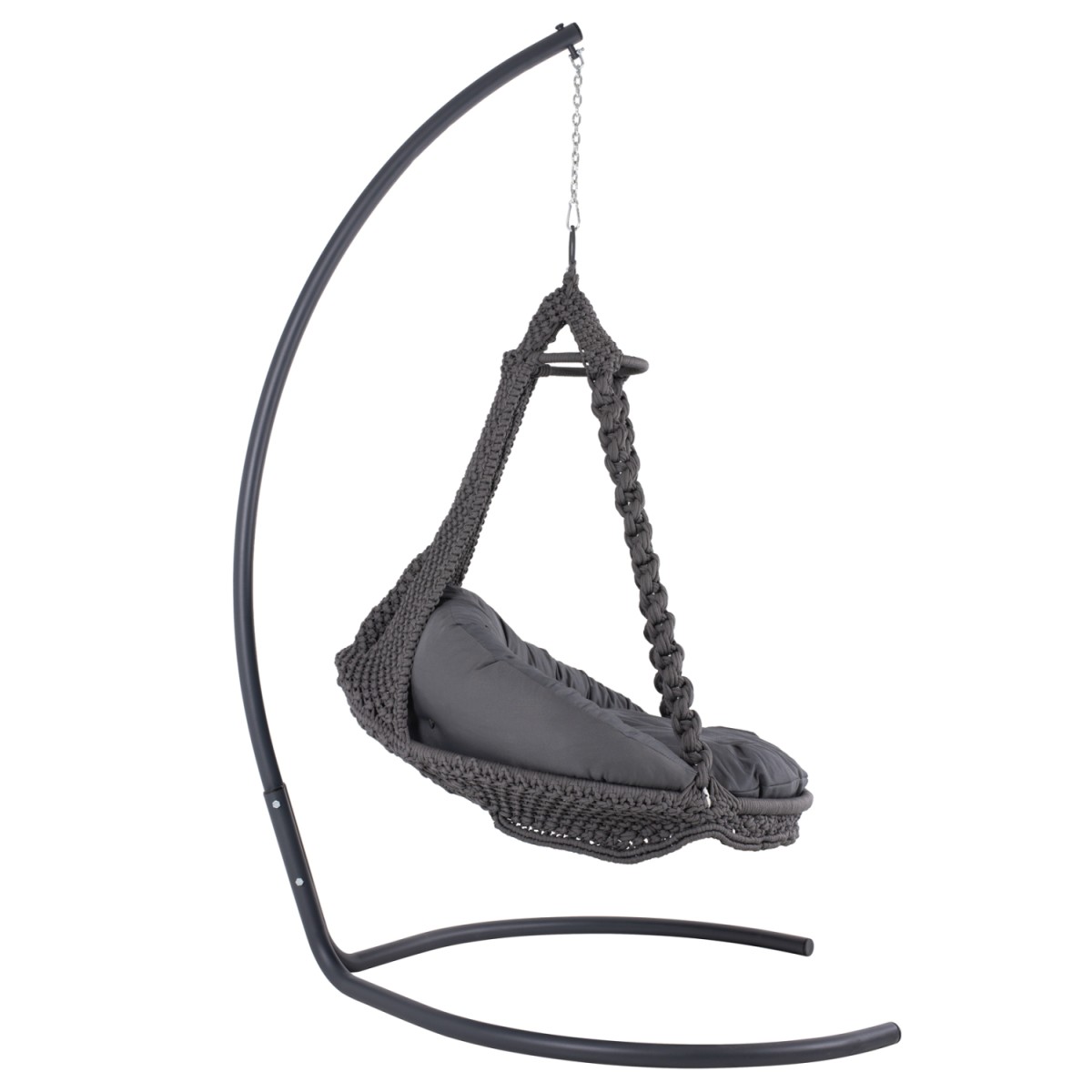 ΚΡΕΜΑΣΤΗ ΦΩΛΙΑ AUGUST ΜΑΚΡΑΜΕ-ΜΕΤΑΛΛΟ ΑΝΘΡΑΚΙ HM5922.10 123x113x145Υεκ.