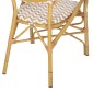 ΠΟΛΥΘΡΟΝΑ ΑΛΟΥΜΙΝΙΟΥ BAMBOO LOOK ΦΥΣΙΚΟ - ΛΕΥΚΟ HM5928.03 55x58x95 εκ.