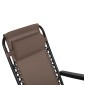 ΠΟΛΥΘΡΟΝΑ RELAX COMPANION HM5095.14 ΣΑΜΠΑΝΙ TEXTILENE-ΜΑΥΡΟ ΜΕΤΑΛΛΟ 67x145x110Υεκ.