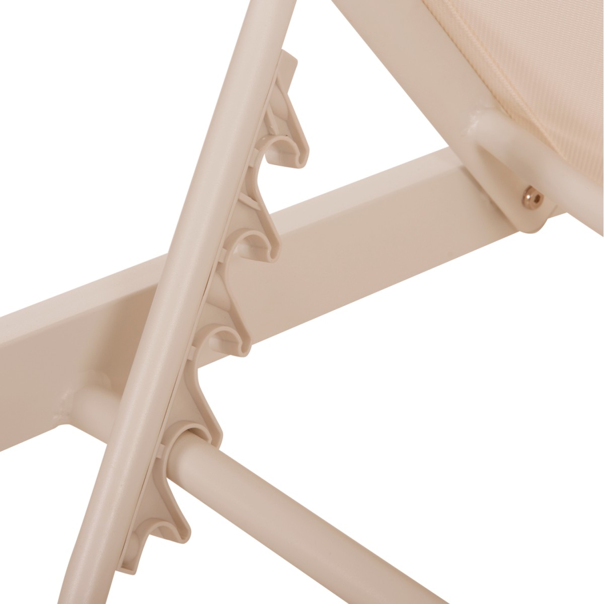 ΞΑΠΛΩΣΤΡΑ ΑΛΟΥΜΙΝΙΟΥ THATCHER HM5983.04 ΣΑΜΠΑΝΙ ΣΚΕΛΕΤΟΣ & TEXTILENE 196,5x64,5x92Υεκ