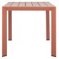 ΤΡΑΠΕΖΙ ΕΞΩΤ.ΧΩΡΟΥ GOYA HM6059.08 ΑΛΟΥΜΙΝΙΟ ΣE TERRACOTTA & POLYWOOD 160X80Χ75Υεκ.