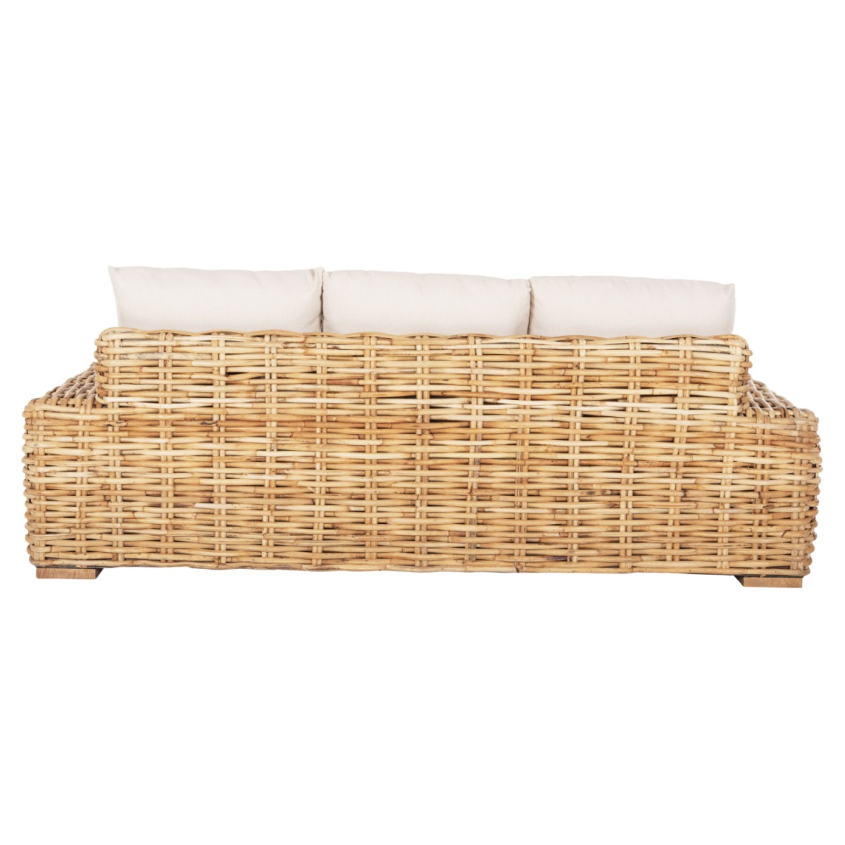 ΚΑΝΑΠΕΣ ΤΡΙΘΕΣΙΟΣ ΕΞ.ΧΩΡΟΥ TROPEL HM9808 ΞΥΛΟ MANGO-RATTAN ΦΥΣΙΚΟ-ΛΕΥΚΑ ΜΑΞΙΛΑΡΙΑ 216x88x85Υεκ