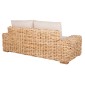 ΚΑΝΑΠΕΣ 2-ΘΕΣΙΟΣ TROPEL HM9809 ΞΥΛΟ MANGO-RATTAN ΦΥΣΙΚΟ-ΛΕΥΚΑ ΜΑΞΙΛΑΡΙΑ 192x88x70-85Υεκ.