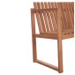ΠΑΓΚΑΚΙ ΚΗΠΟΥ 2ΘΕΣΙΟ VED HM18124 ΞΥΛΟ TEAK--ΦΥΣΙΚΟ ΧΡΩΜΑ 130x60x86Υεκ.