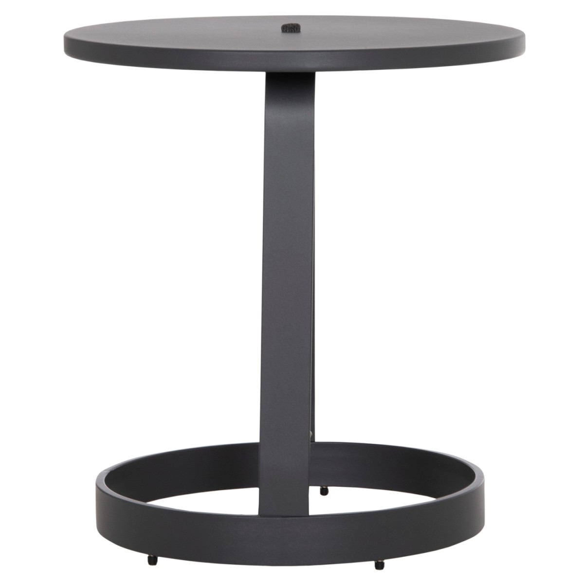 ΤΡΑΠΕΖΙ ΒΟΗΘΗΤΙΚΟ ΕΞ.ΧΩΡΟΥ MINO HM6432.01 ΑΛΟΥΜΙΝΙΟ & ΣΧΟΙΝΙ ΓΚΡΙ Φ47x53Υεκ