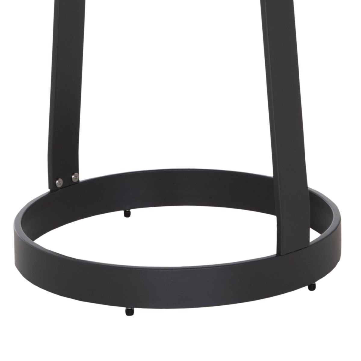 ΤΡΑΠΕΖΙ ΒΟΗΘΗΤΙΚΟ ΕΞ.ΧΩΡΟΥ MINO HM6432.01 ΑΛΟΥΜΙΝΙΟ & ΣΧΟΙΝΙ ΓΚΡΙ Φ47x53Υεκ