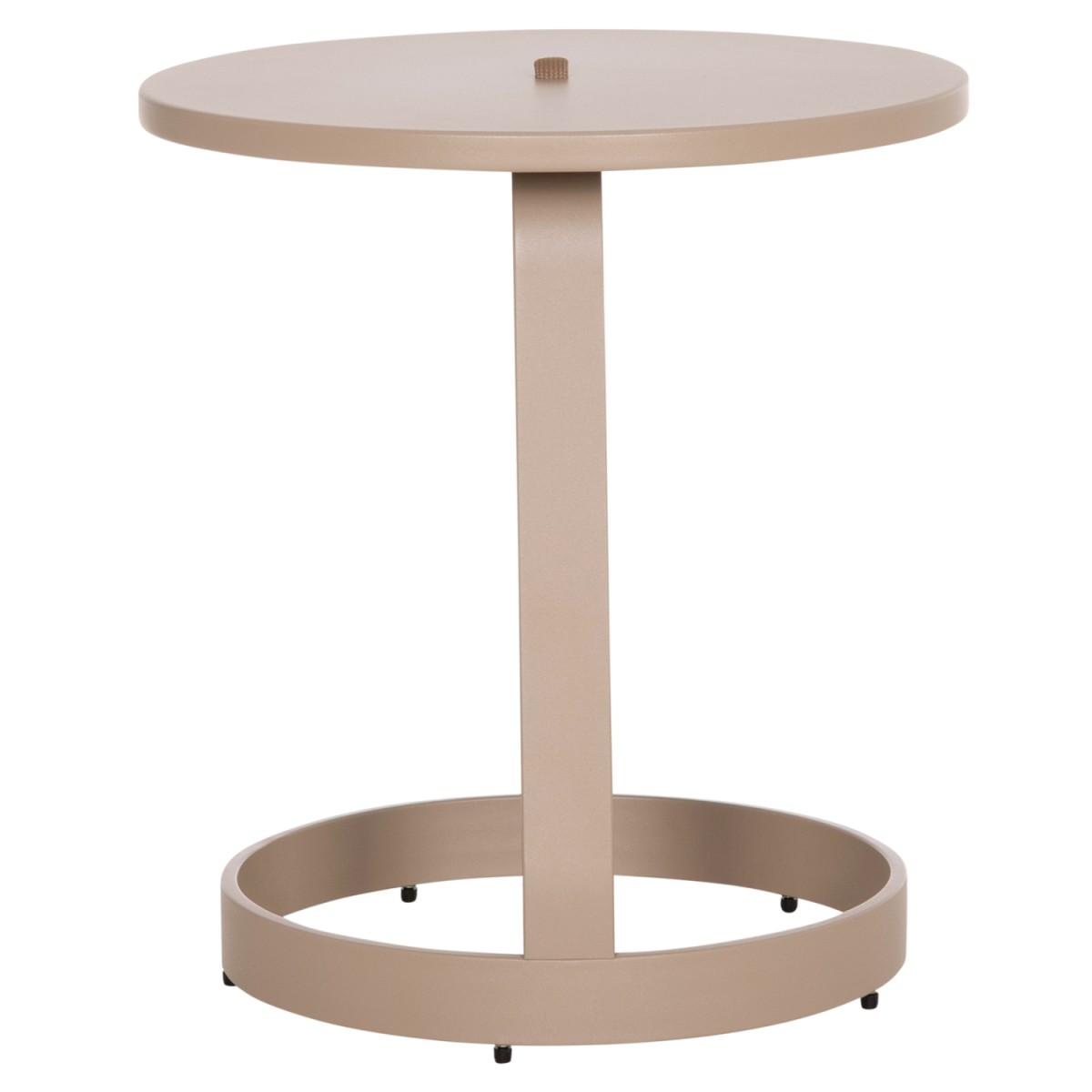 ΤΡΑΠΕΖΙ ΒΟΗΘΗΤΙΚΟ ΕΞ.ΧΩΡΟΥ MINO HM6432.03 ΑΛΟΥΜΙΝΙΟ & ΣΧΟΙΝΙ ΚΑΠΟΥΤΣΙΝΟ Φ47x53Υεκ