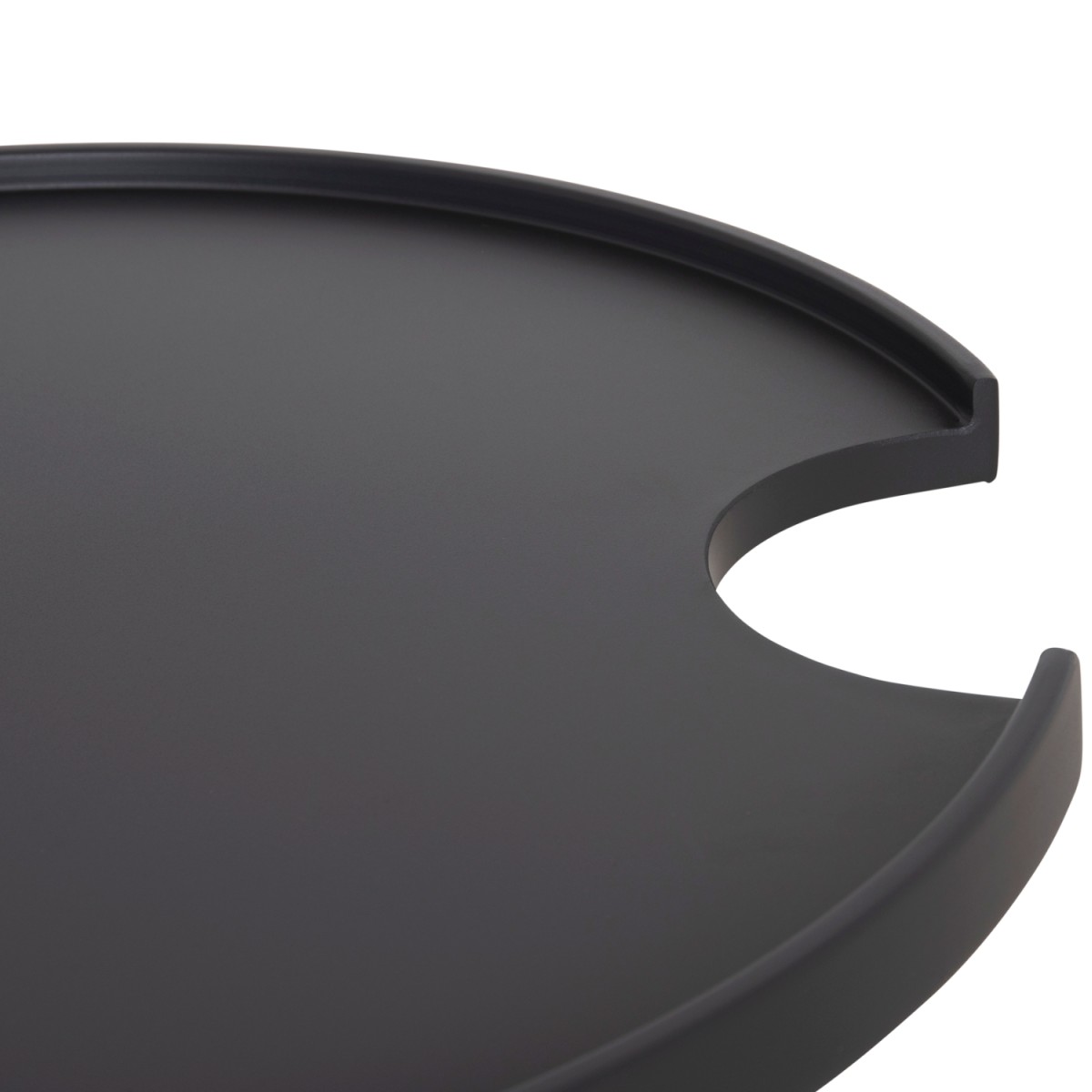 ΤΡΑΠΕΖΙ ΜΕΣΗΣ ΣΤΡΟΓΓΥΛΟ ΕΞ.ΧΩΡΟΥ TEROC HM6434.01 ΑΛΟΥΜΙΝΙΟ ΓΚΡΙ Φ70x44Υεκ