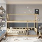 ΚΡΕΒΑΤΙ ΠΑΙΔΙΚΟ ΜΕ ΚΑΓΚΕΛΟ HOUSER HM706.01 τ.MONTESSORI ΞΥΛΟ ΠΕΥΚΟ ΦΥΣΙΚΟ-190x90εκ
