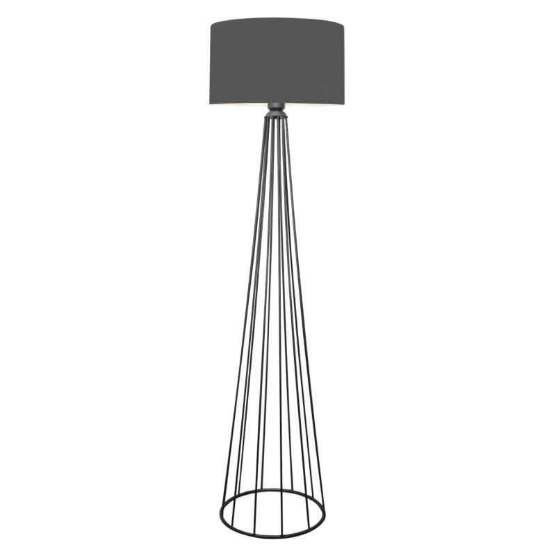 ΦΩΤΙΣΤΙΚΟ ΔΑΠΕΔΟΥ ΜΕΤΑΛΛΙΚΟ ΓΚΡΙ HM7581.01 Φ38x144 εκ.