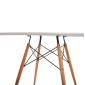 ΣΕΤ ΤΡΑΠΕΖΑΡΙΑΣ 5ΤΜΧ MAGGIE HM21186 MDF TOP & ΠΟΛΥΠΡΟΠΥΛΕΝΙΟ ΣΕ ΛΕΥΚΟ ΧΡΩΜΑ