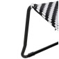 ΣΕΤ LOUNGE 3TMX ΕΞ.ΧΩΡΟΥ PONY HM21193 ΜΕΤΑΛΛΟ ΣΕ ΓΚΡΙ--ΣΥΝΘ.RATTAN ΣΕ ΛΕΥΚΟ-ΜΑΥΡΟ