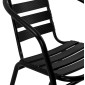 ΣΕΤ ΤΡΑΠΕΖΑΡΙΑΣ 5ΤΜΧ ADAM HM21220 ΚΑΡΕΚΛΕΣ ΜΕΤΑΛΛΙΚΕΣ & ΤΡΑΠΕΖΙ 110x60 ΜΑΥΡΟ