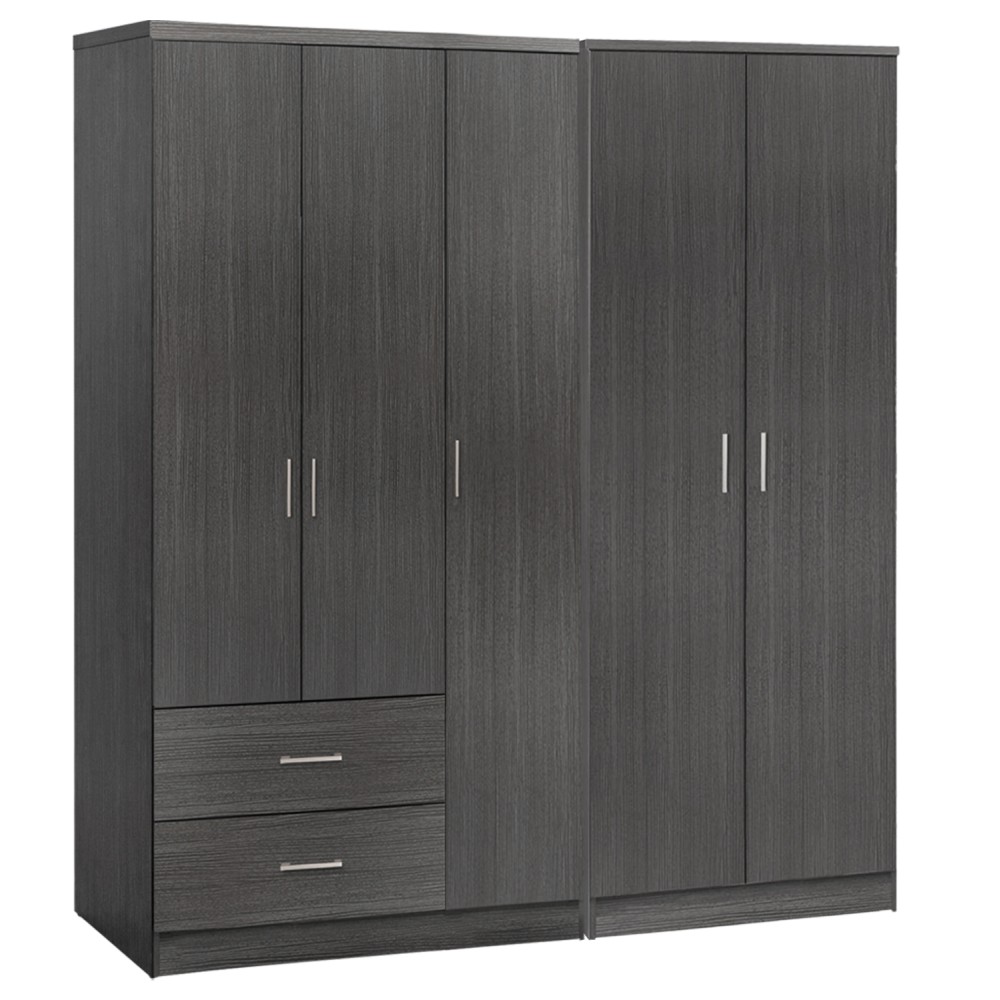 ΝΤΟΥΛΑΠΑ 5ΦΥΛΛΗ CAESAR HM21234.01 ΜΕΛΑΜΙΝΗ ΧΡΩΜΑ ZEBRANO 150x42.5x181Υεκ