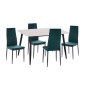 ΣΕΤ ΤΡΑΠΕΖΑΡΙΑΣ 5ΤΜΧ RAVEN HM21265.01 ΚΕΡΑΜΙΚΟ TOP ΛΕΥΚΟ ΜΑΡΜΑΡΟ--ΒΕΛΟΥΔΟ ΚΥΠΑΡΙΣΣΙ