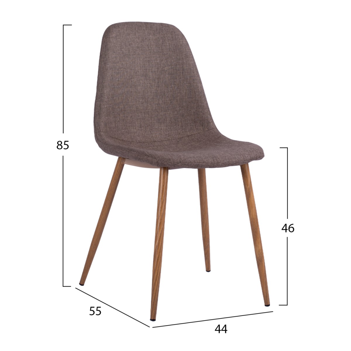 ΣΕΤ ΤΡΑΠΕΖΑΡΙΑΣ 5ΤΜΧ LEOMOR HM21270.02 ΤΡΑΠΕΖΙ & 4 ΚΑΡΕΚΛΕΣ - ΚΑΦΕ ΥΦΑΣΜΑ ΣΕΤ ΤΡΑΠΕΖΑΡΙΑΣ 5ΤΜΧ LEOMOR HM21270.02 ΤΡΑΠΕΖΙ & 4 ΚΑΡΕΚΛΕΣ - ΚΑΦΕ ΥΦΑΣΜΑ