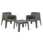 ΣΕΤ LOUNGE 3ΤΜΧ SLEEK HM21274.05 DARK OLIVE GREEN ΠΟΛΥΠΡΟΠΥΛΕΝΙΟ