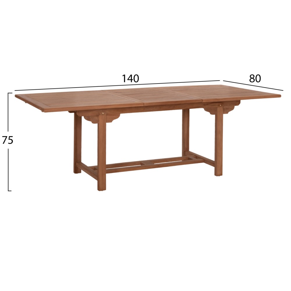 ΣΕΤ ΤΡΑΠΕΖΑΡΙΑΣ FREM HM21291 ΤΡΑΠΕΖΙ & 6 ΠΟΛΥΘΡΟΝΕΣ---ΤΕΑΚ ΞΥΛΟ