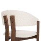 ΣΕΤ ΤΡΑΠΕΖΑΡΙΑΣ 7ΤΜΧ ZARRA HM21338.01 ΤΡΑΠΕΖΙ ΑΠΟ MDF--ΚΑΡΕΚΛΕΣ ΜΕ ΜΠΟΥΚΛΕ ΥΦΑΣΜΑ