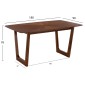 ΣΕΤ ΤΡΑΠΕΖΑΡΙΑΣ 7ΤΜΧ ABAI HM21338.02 ΤΡΑΠΕΖΙ ΑΠΟ MDF--ΚΑΡΕΚΛΕΣ ΜΕ ΜΠΟΥΚΛΕ ΥΦΑΣΜΑ