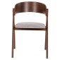 ΣΕΤ ΤΡΑΠΕΖΑΡΙΑΣ 5ΤΜΧ NEKKER HM21340.01 ΤΡΑΠΕΖΙ ΑΠΟ MDF--ΚΑΡΕΚΛΕΣ ΑΠΟ RUBBERWOOD