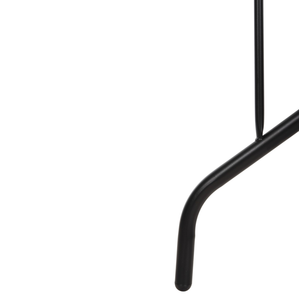 ΣΕΤ ΤΡΑΠΕΖΑΡΙΑΣ 5ΤΜΧ ADAM HM10859.03 ΚΑΡΕΚΛΕΣ ΜΕΤΑΛΛΙΚΕΣ & ΤΡΑΠΕΖΙ 120x70εκ ΜΑΥΡΟ
