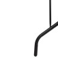 ΣΕΤ ΤΡΑΠΕΖΑΡΙΑΣ 5ΤΜΧ ADAM HM10859.03 ΚΑΡΕΚΛΕΣ ΜΕΤΑΛΛΙΚΕΣ & ΤΡΑΠΕΖΙ 120x70εκ ΜΑΥΡΟ