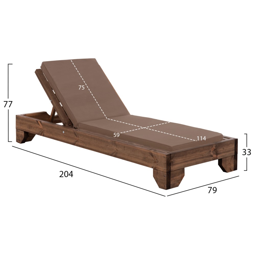ΞΑΠΛΩΣΤΡΑ ΚΟΡΙΝΟΣ HM10771.04T ΞΥΛΟ ΠΕΥΚΟΥ ΚΑΡΥΔΙ--ΜΑΞΙΛΑΡΙ ΜΟΚΑ 79x204x77Υεκ