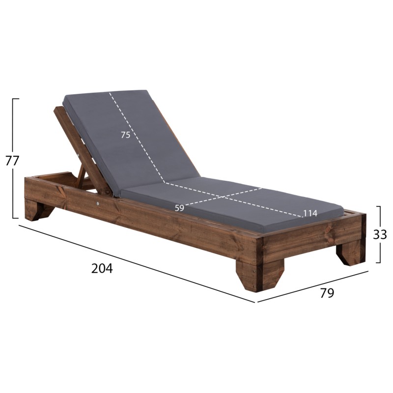 ΞΑΠΛΩΣΤΡΑ ΚΟΡΙΝΟΣ HM10771.30T ΞΥΛΟ ΠΕΥΚΟΥ ΚΑΡΥΔΙ--ΜΑΞΙΛΑΡΙ ΓΚΡΙ 79x204x77Υεκ