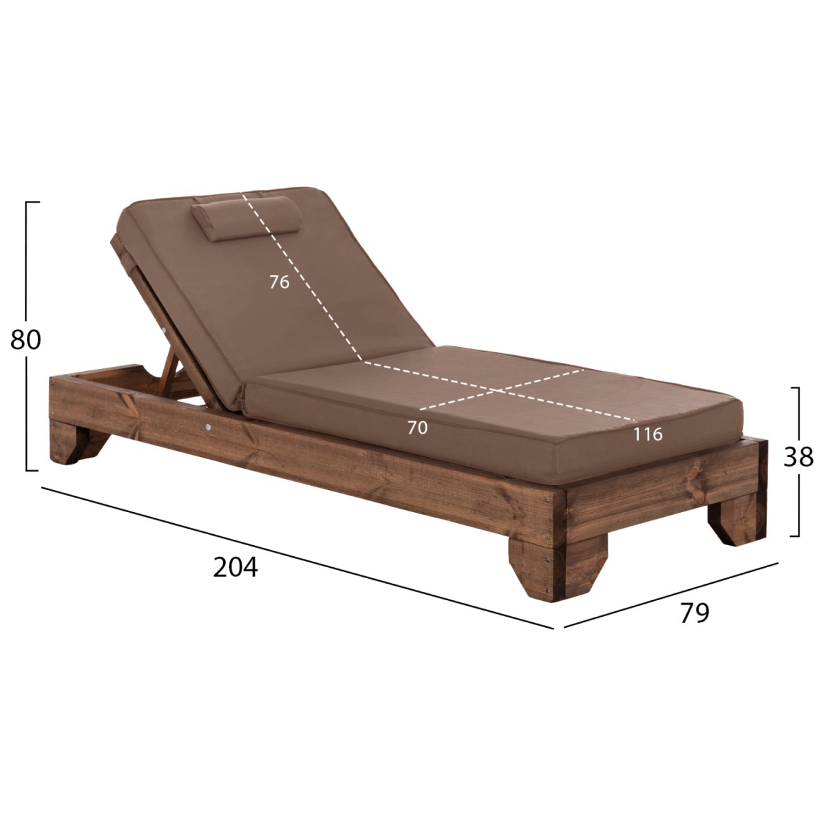 ΞΑΠΛΩΣΤΡΑ ΚΟΡΙΝΟΣ HM10773.04T ΞΥΛΟ ΠΕΥΚΟΥ ΚΑΡΥΔΙ--ΜΑΞΙΛΑΡΙ ΣΕ ΜΟΚΑ 79x204x80Υεκ