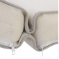 ΞΑΠΛΩΣΤΡΑ ΜΕ ΜΑΞΙΛΑΡΙ ΚΟΡΙΝΟΣ HM10777.60T ΞΥΛΟ ΠΕΥΚΟΥ--TEXTILENE ΣΕ ΕΚΡΟΥ 79x204x80Υεκ
