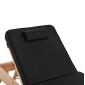 ΞΑΠΛΩΣΤΡΑ ΜΕ ΜΑΞΙΛΑΡΙ ΚΟΡΙΝΟΣ HM10777.05T ΞΥΛΟ ΠΕΥΚΟΥ--TEXTILENE ΜΑΥΡΟ 79x204x80Υεκ