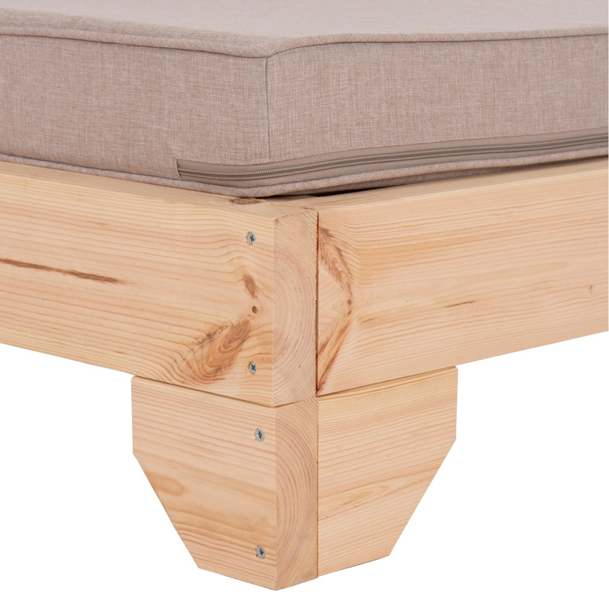 ΞΑΠΛΩΣΤΡΑ ΜΕ ΜΑΞΙΛΑΡΙ ΚΟΡΙΝΟΣ HM10797.72 ΞΥΛΟ ΠΕΥΚΟΥ--OLEFIN ΣΕ ΜΠΕΖ 79x204x77Υεκ