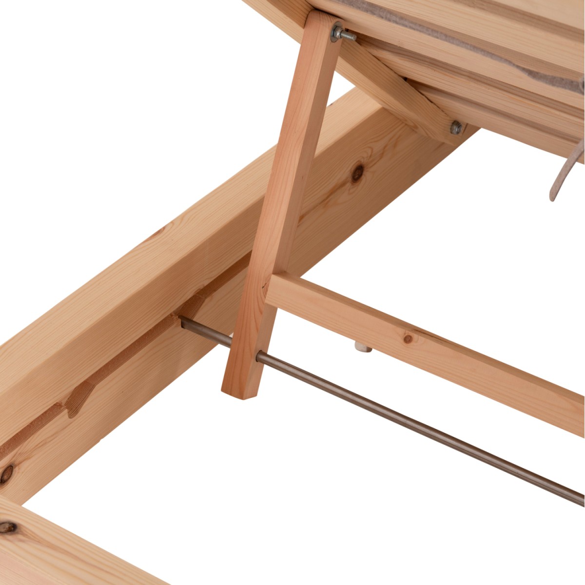 ΞΑΠΛΩΣΤΡΑ ΜΕ ΜΑΞΙΛΑΡΙ ΚΟΡΙΝΟΣ HM10797.72 ΞΥΛΟ ΠΕΥΚΟΥ--OLEFIN ΣΕ ΜΠΕΖ 79x204x77Υεκ